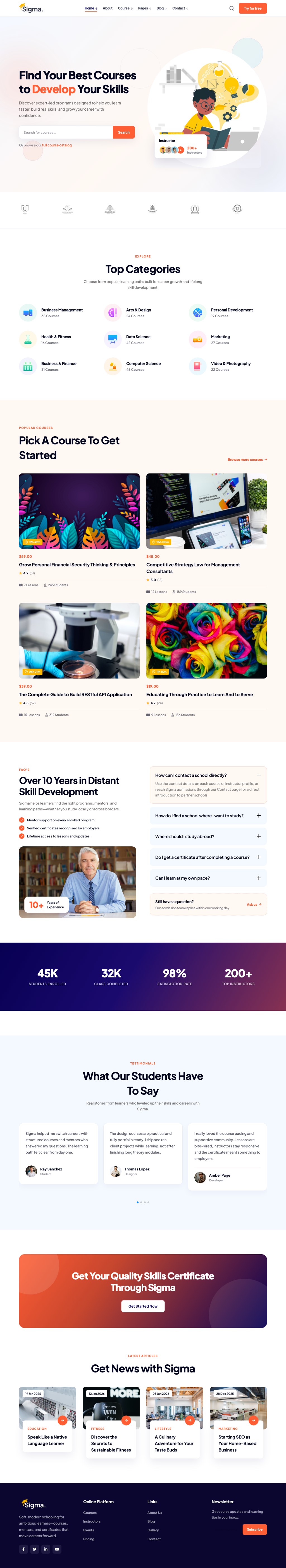 Home Six – Modern School