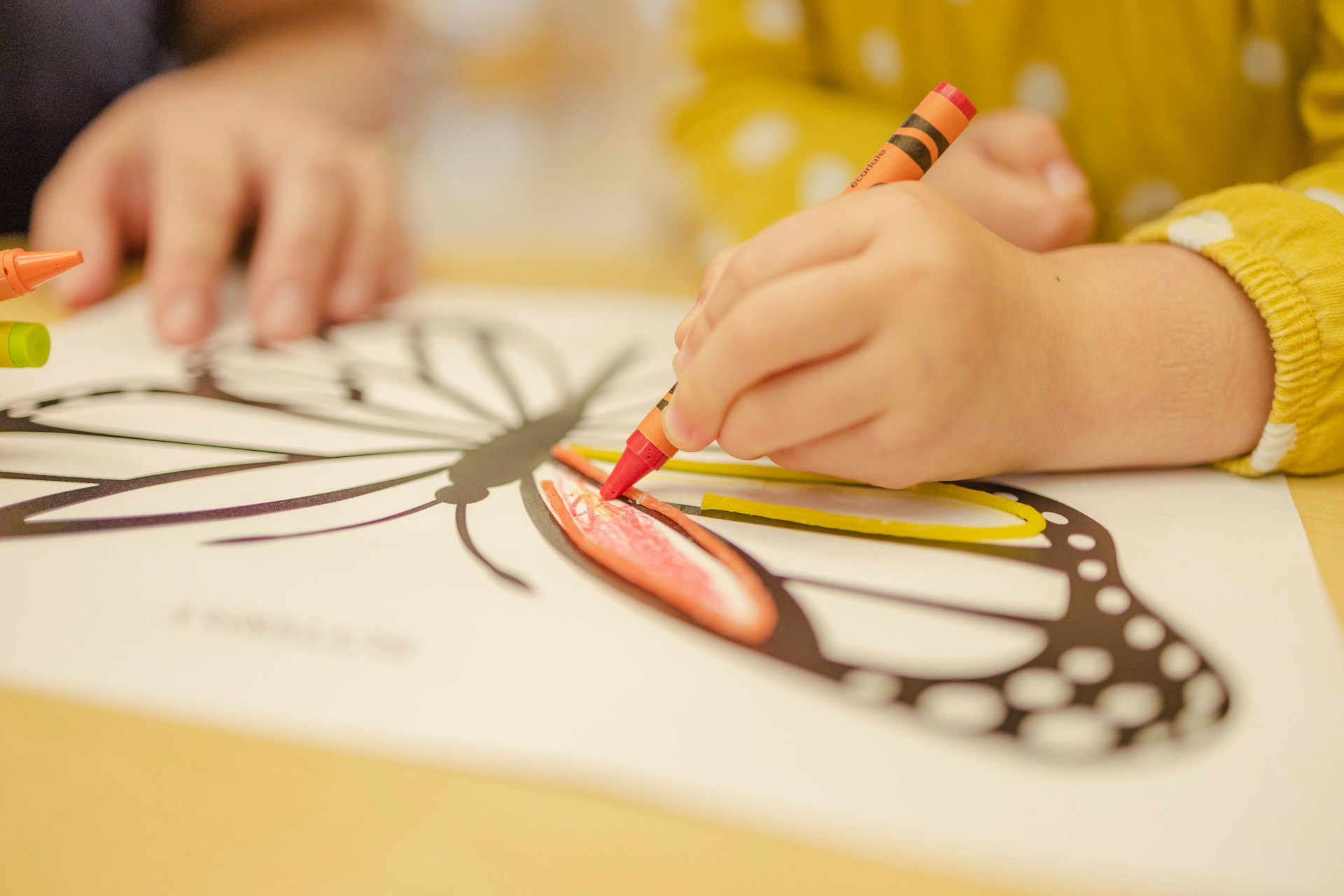 Child drawing